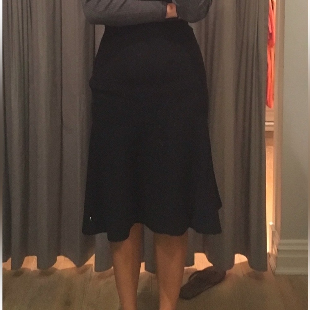 Black Midi Club Monaco Skirt Size 2